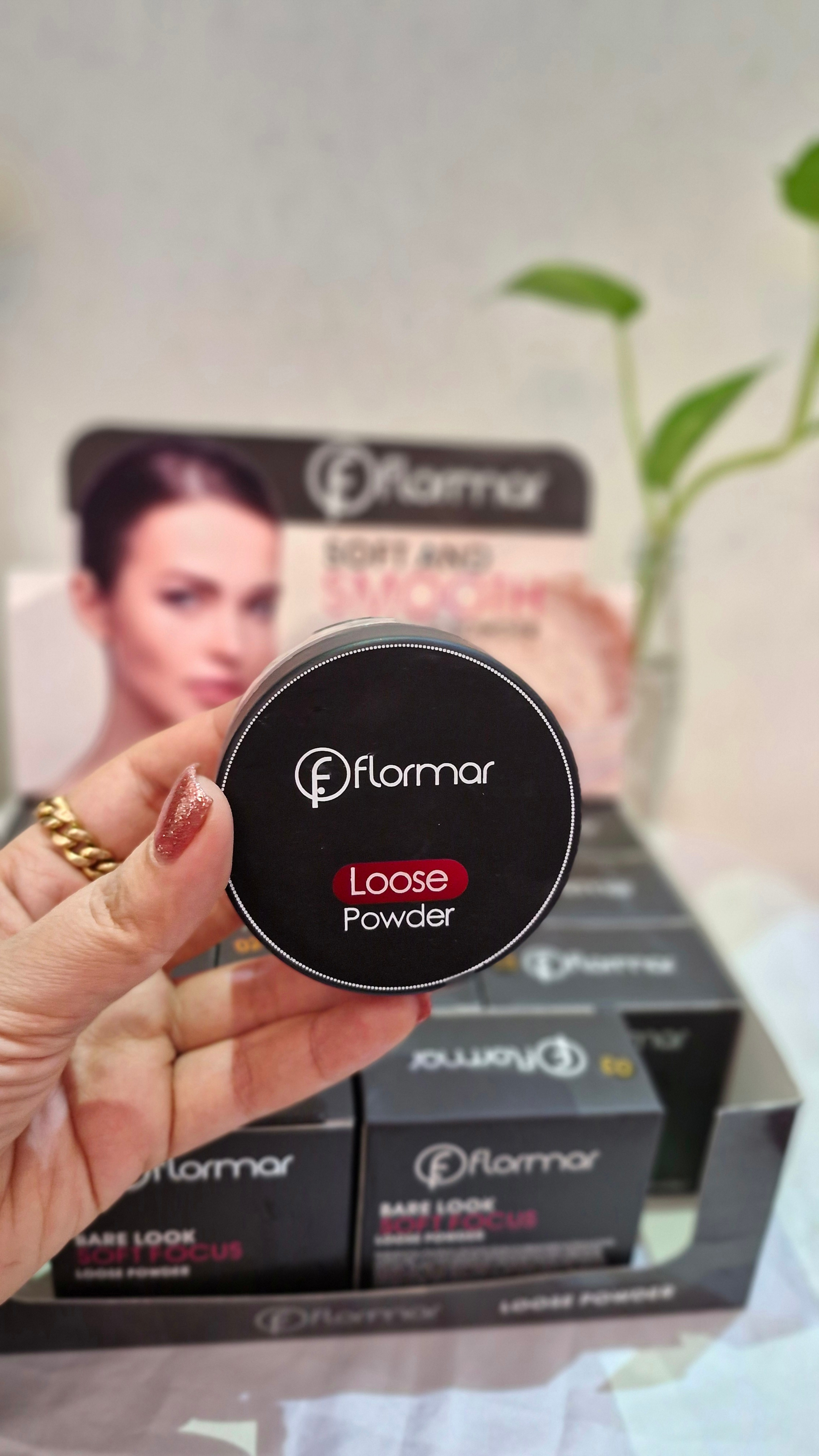 پودر تثبیت کننده آرایشی (پودر فیکس) فلورمار FLORMAR LOOSE POWDER